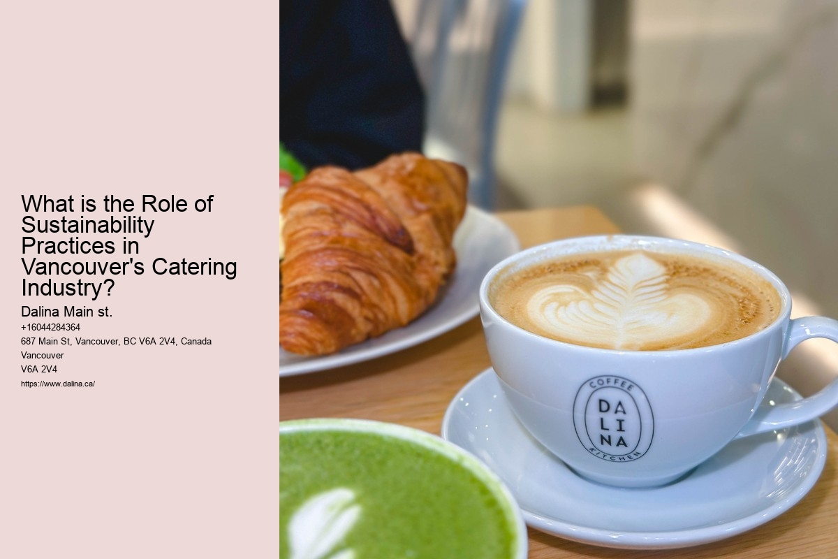 What is the Role of Sustainability Practices in Vancouver's Catering Industry?