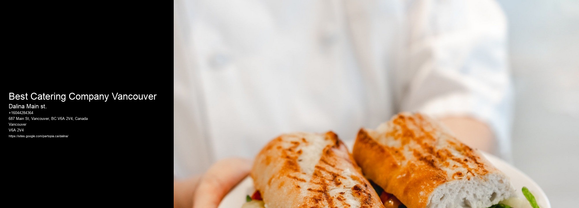 Inexpensive catering services Best Catering Company Vancouver