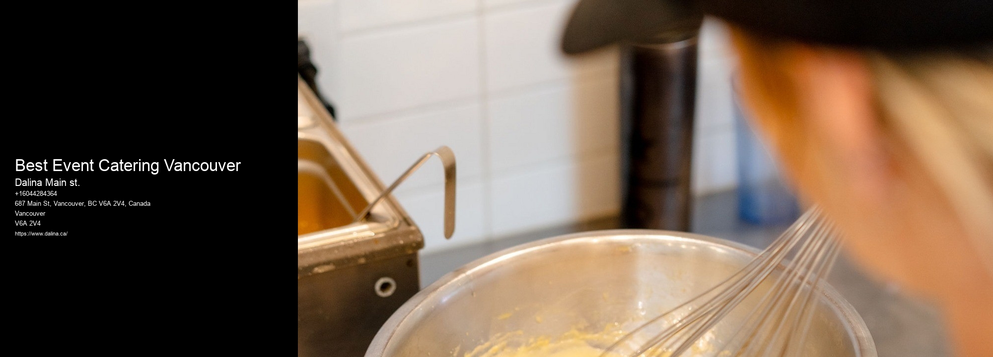 Gourmet Catering Best Event Catering Vancouver