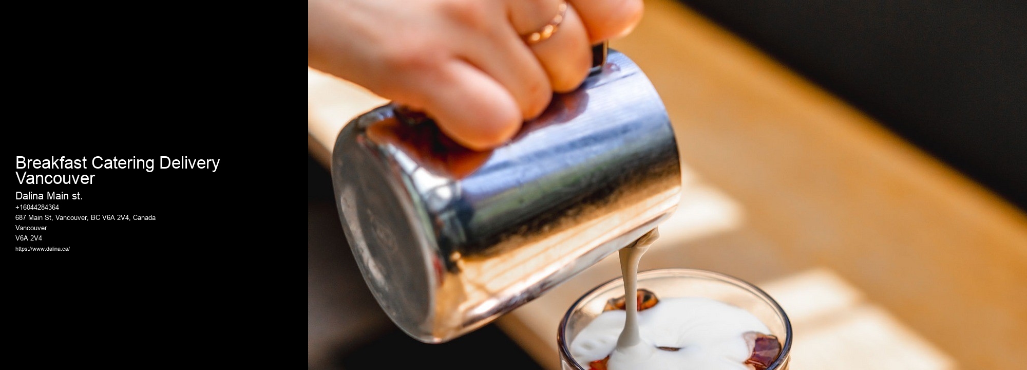 Elegant Catering Breakfast Catering Delivery Vancouver