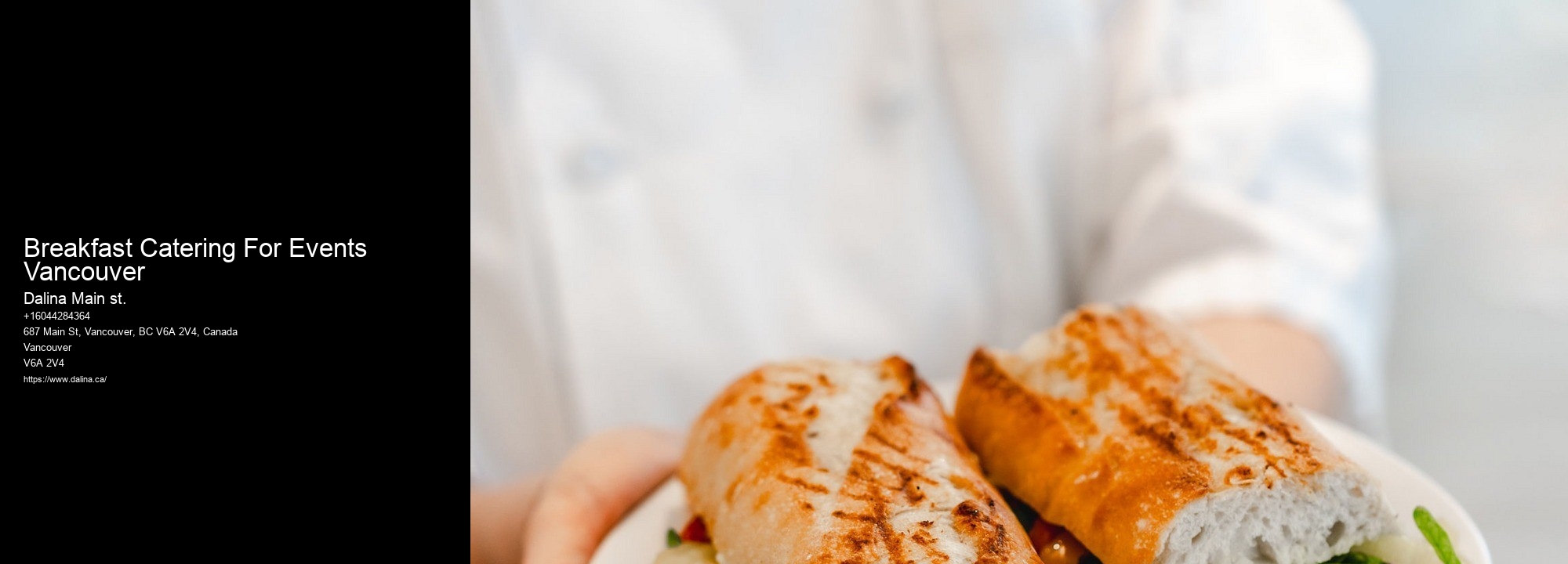 Affordable Corporate Catering Breakfast Catering For Events Vancouver
