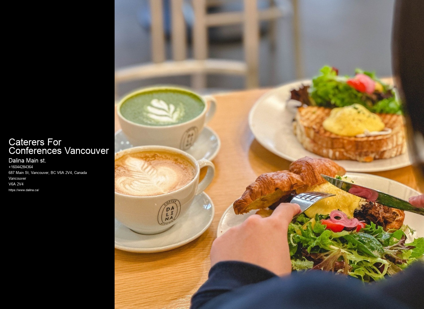 Office Catering For Large Groups Caterers For Conferences Vancouver