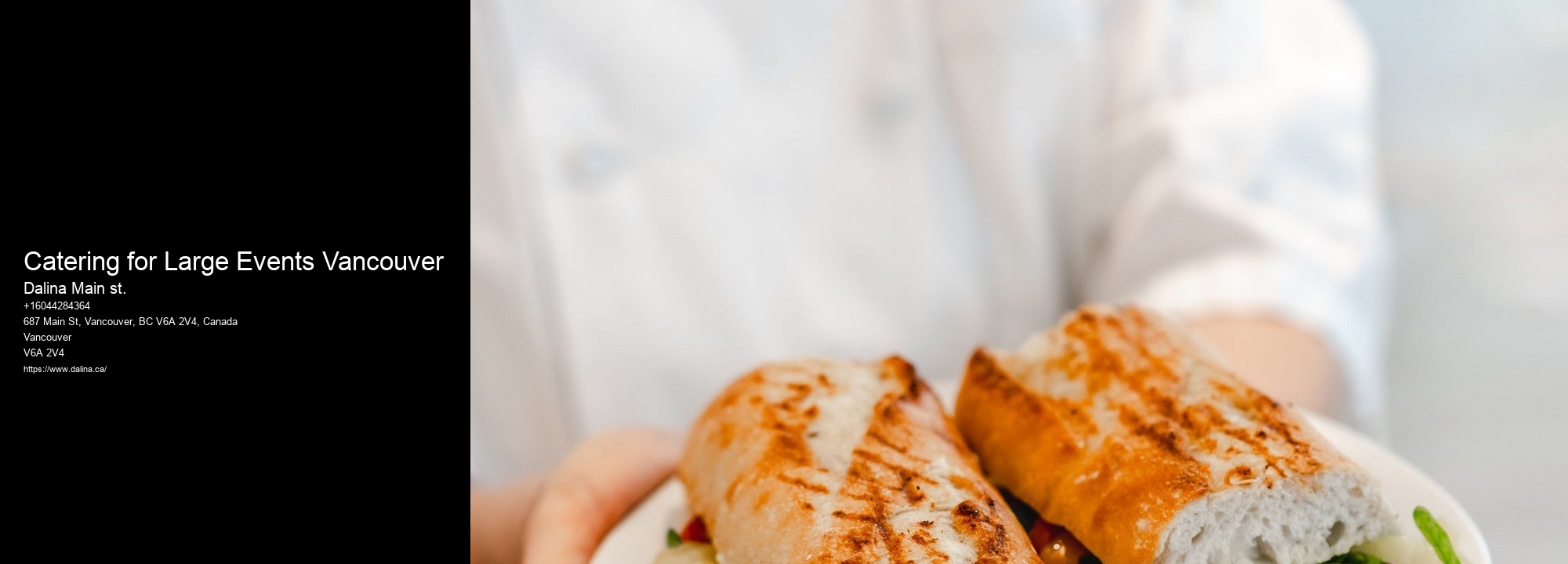 Healthy Office Catering Catering for Large Events Vancouver