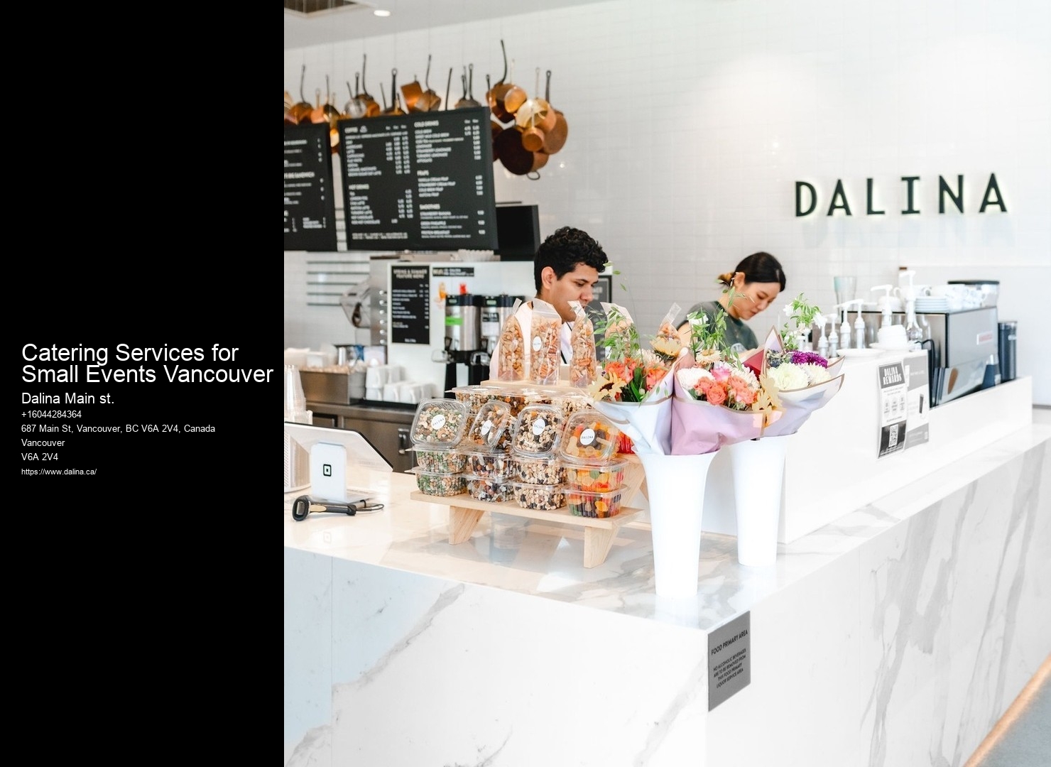 Last-Minute Lunch Catering Catering Services for Small Events Vancouver