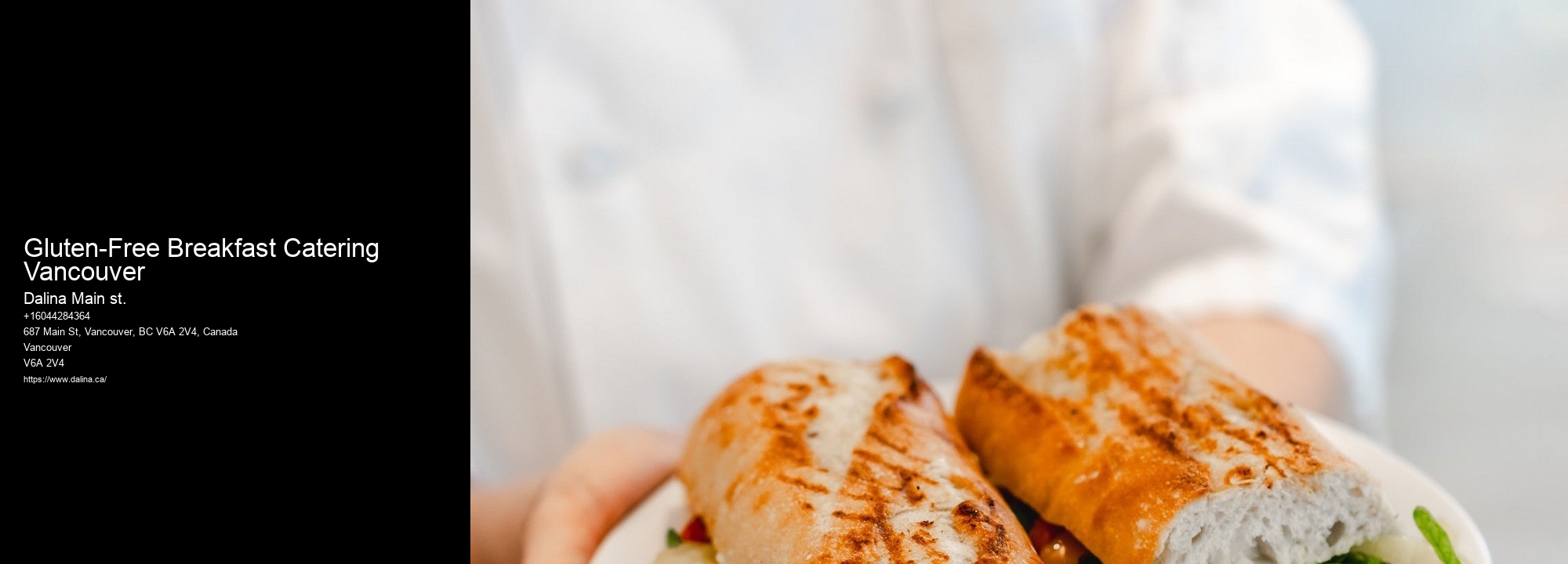 Event catering Gluten-Free Breakfast Catering Vancouver