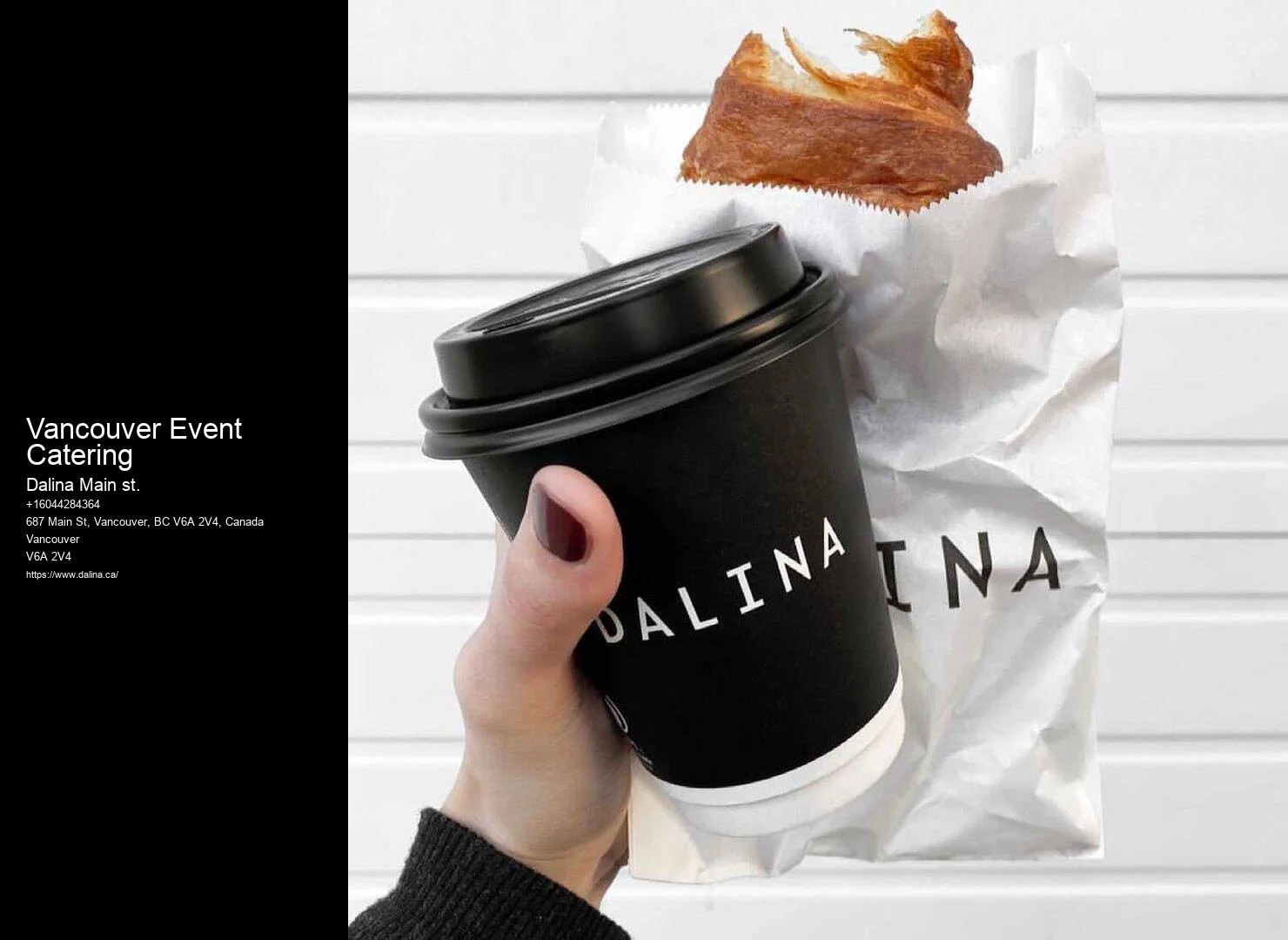 Wedding catering with dessert bar Vancouver Event Catering