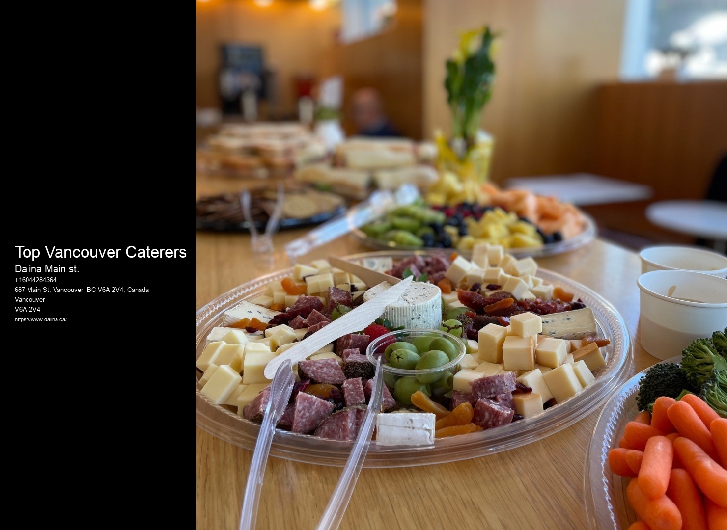 Cheap catering Top Vancouver Caterers