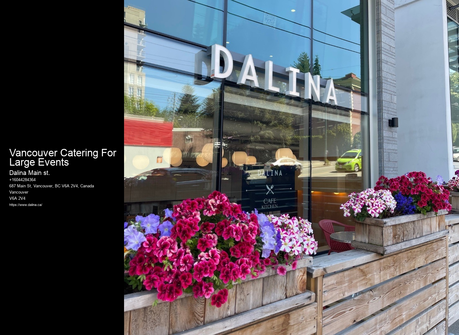 Affordable gourmet catering Vancouver Catering For Large Events