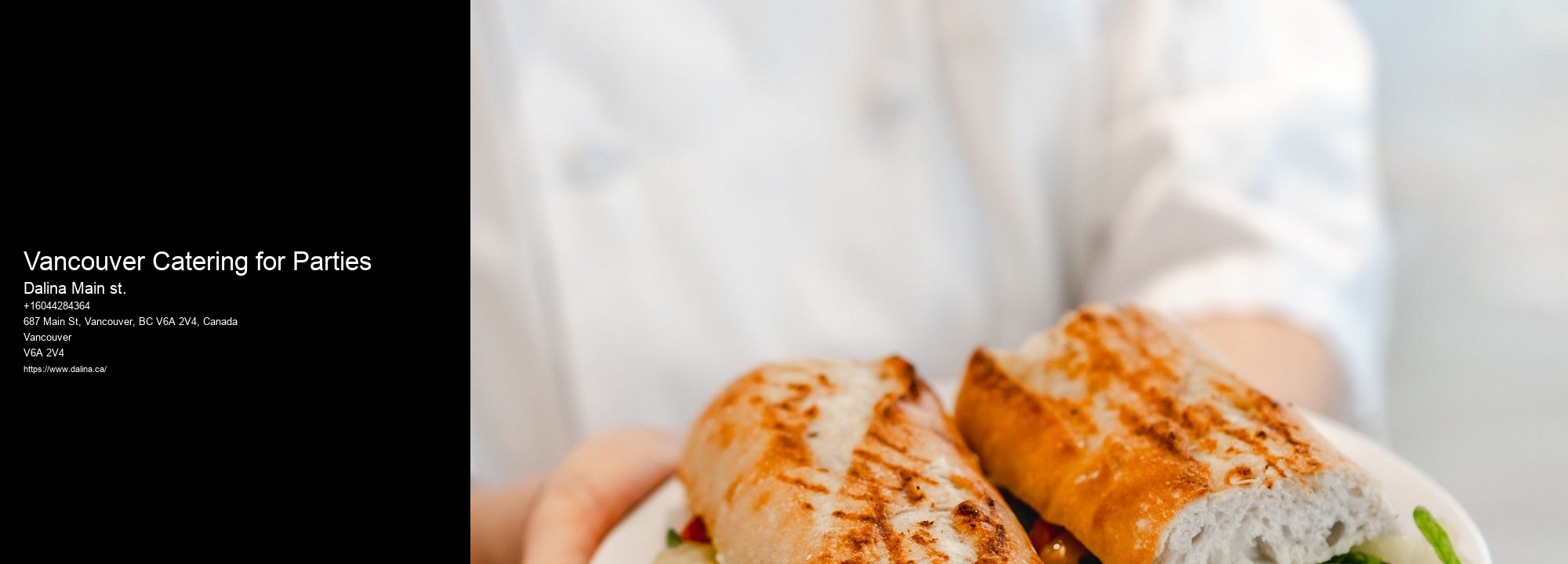 Vancouver Catering for Parties Affordable Event Catering