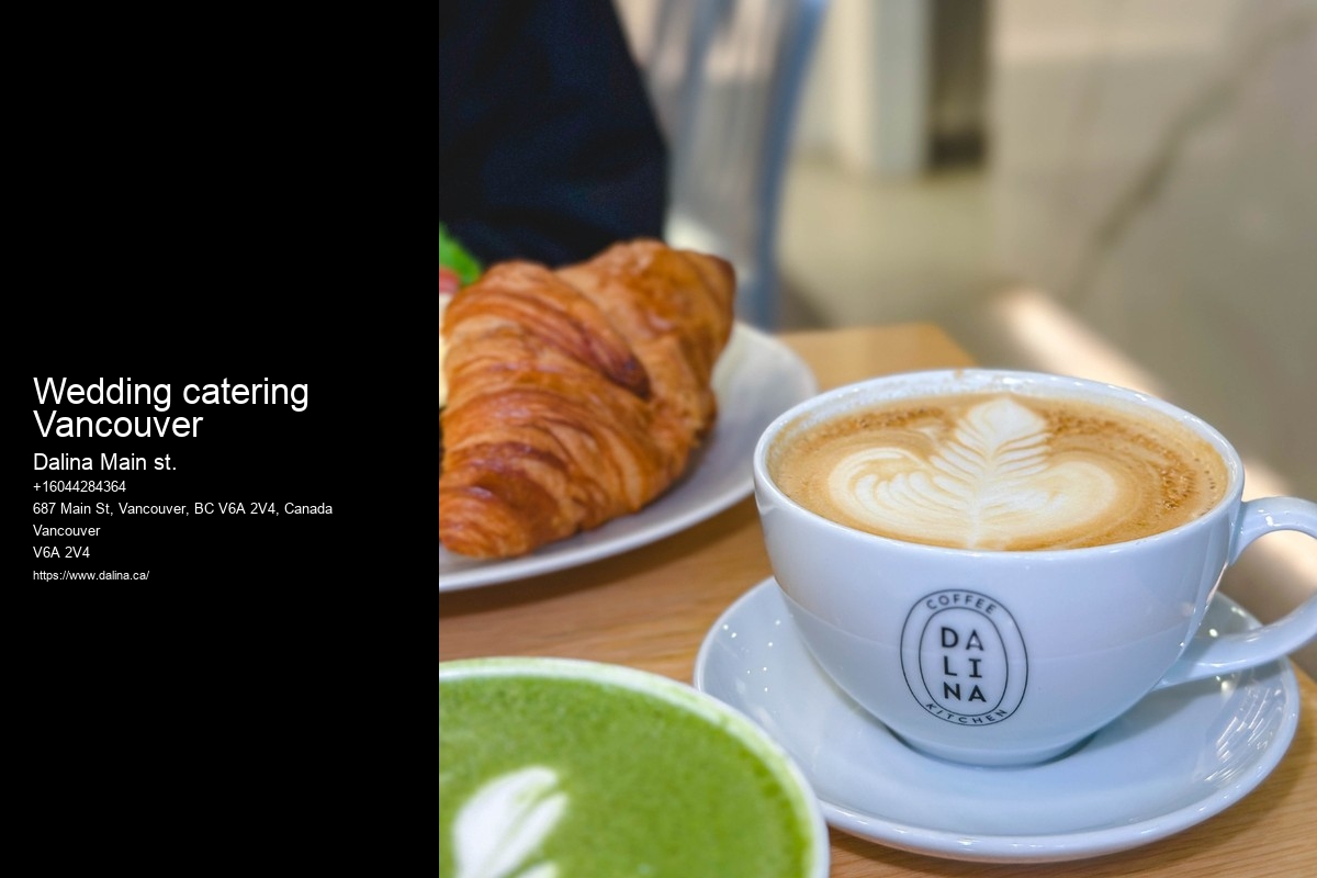Brunch Catering Wedding catering Vancouver