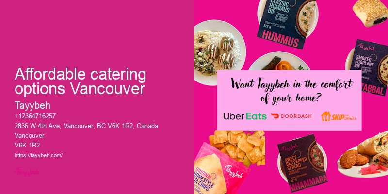 Vancouver event catering