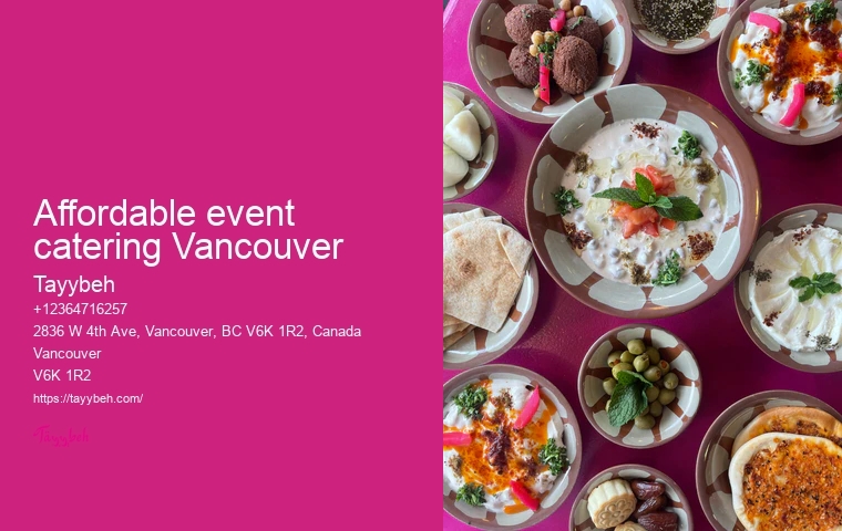Syrian Culinary Experiences Vancouver