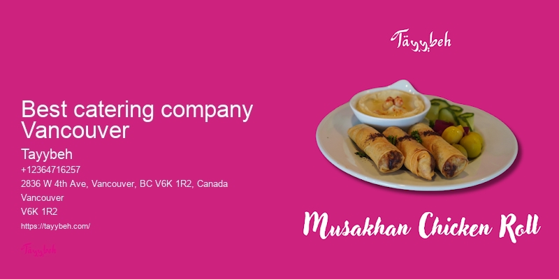 Best halal food catering Vancouver