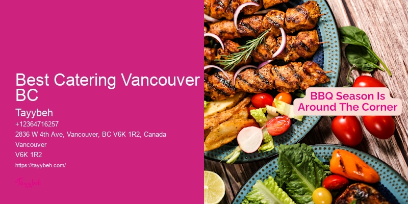 Syrian Food for Events Vancouver