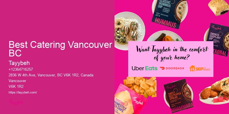 Affordable catering Vancouver