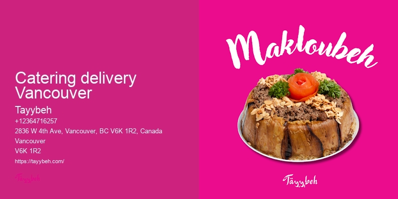 Affordable catering services Vancouver