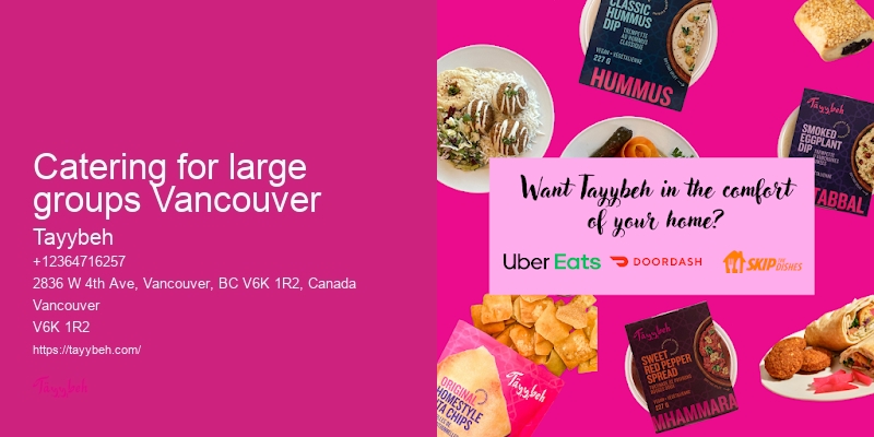 Vancouver halal catering for corporate events