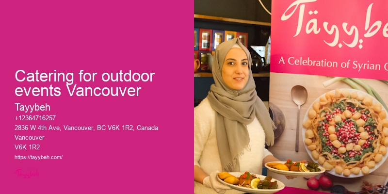 Customized Event Catering Vancouver
