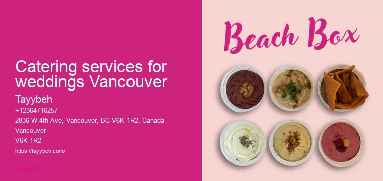 Syrian Dinner Packages Vancouver
