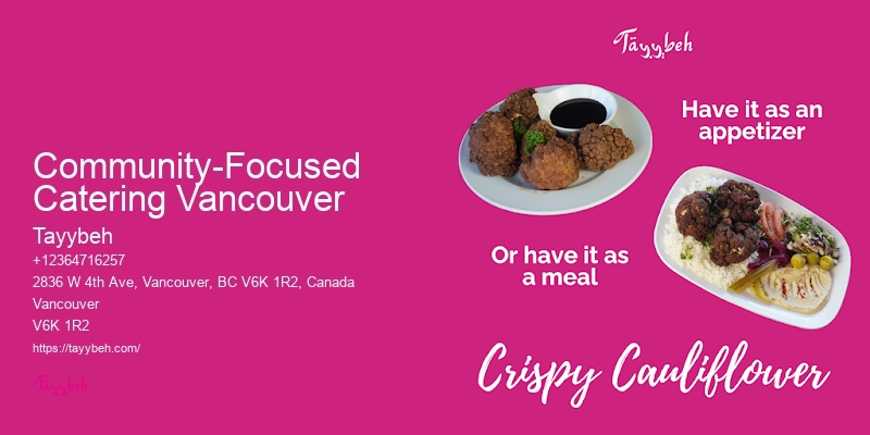 On-site catering services Vancouver