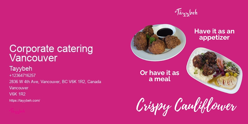 Vancouver catering for charity events