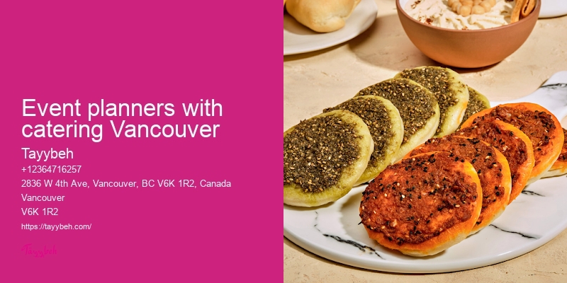 Catering company reviews Vancouver