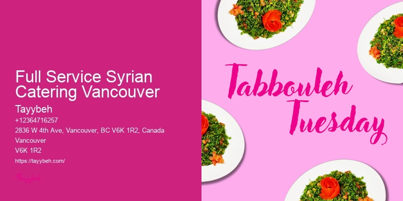 Vancouver top-rated catering companies