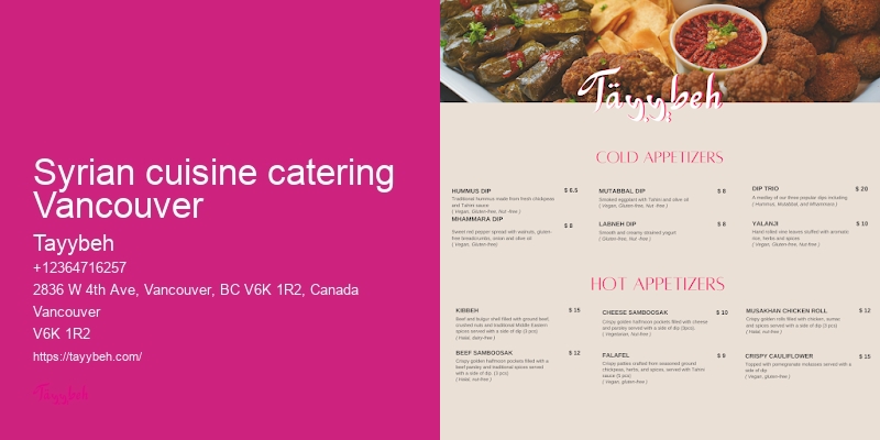 Vancouver catering for company picnics