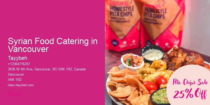 Personalized catering Vancouver
