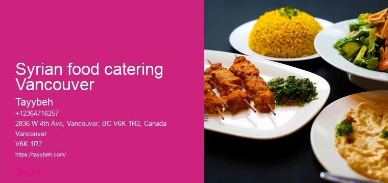 Catering for business meetings Vancouver