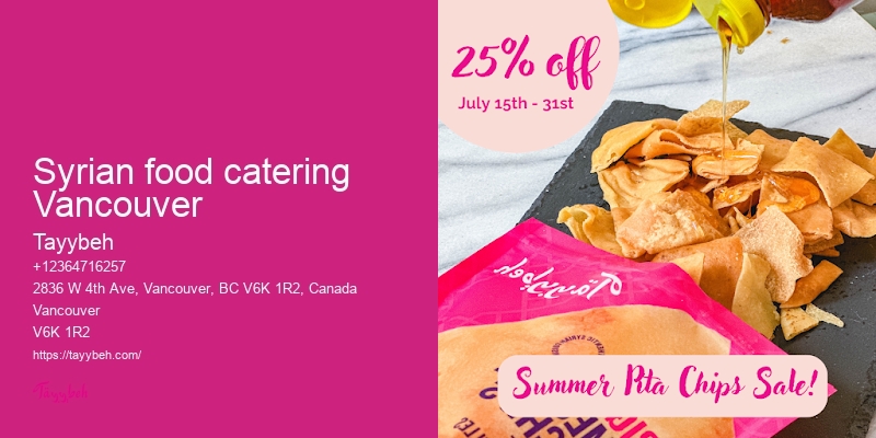 Vancouver Lunch Catering Services