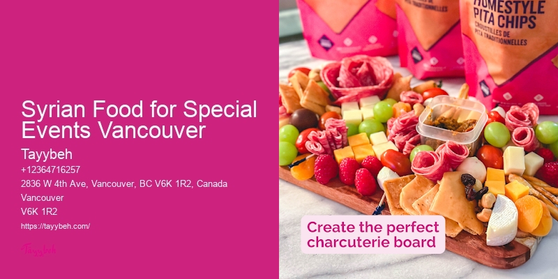 Vancouver catering for large groups