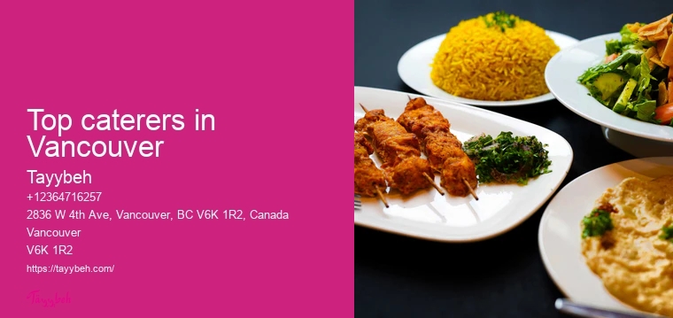 Catering Company Vancouver