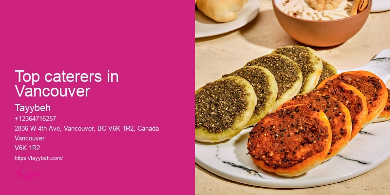 Vancouver catering for gala events