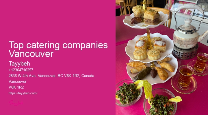 Elegant catering solutions Vancouver