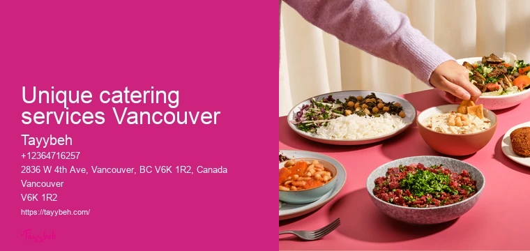 Event catering Vancouver
