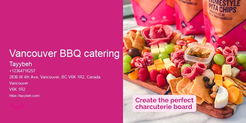 Vancouver catering for intimate gatherings
