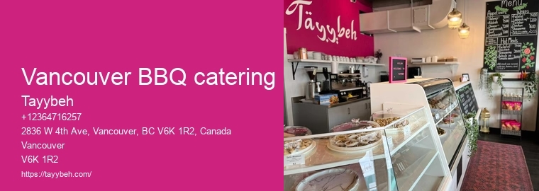 Healthy Middle Eastern Catering Vancouver