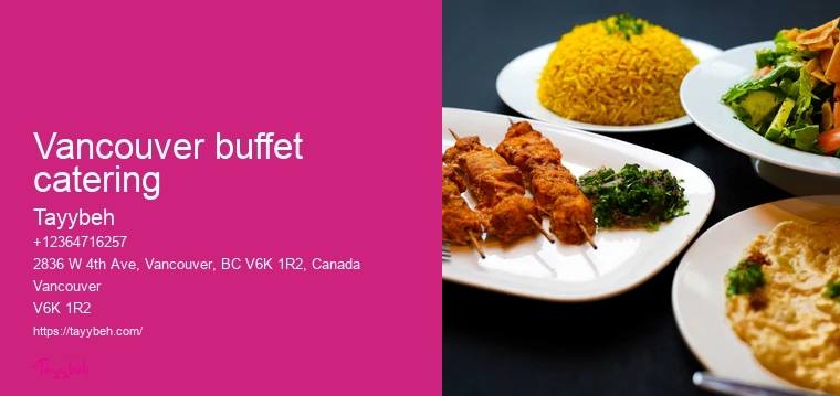 Vancouver fine dining catering