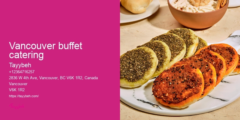 Gourmet catering Vancouver