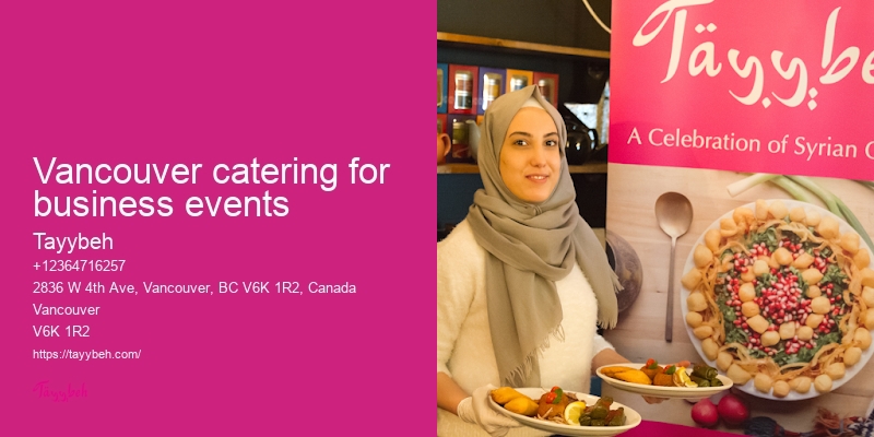 Vancouver BBQ catering