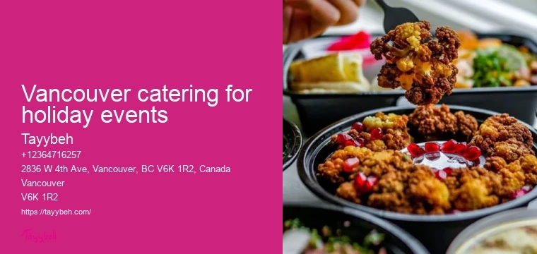 Syrian Food Specialties Vancouver