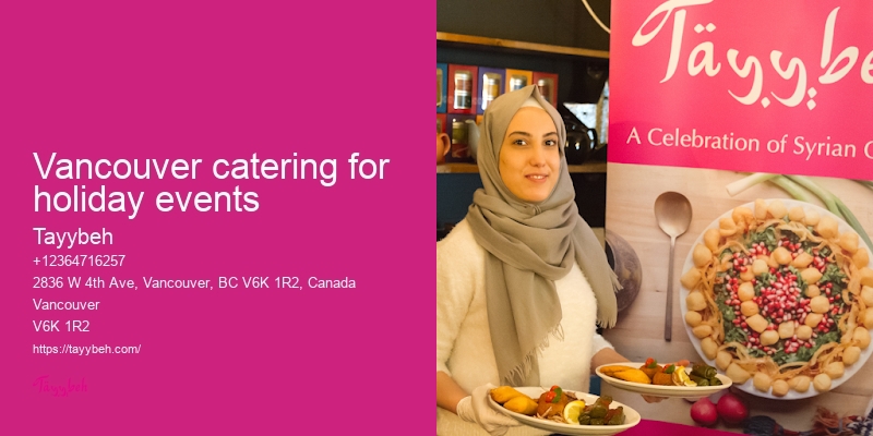 Catering for Business Events Vancouver
