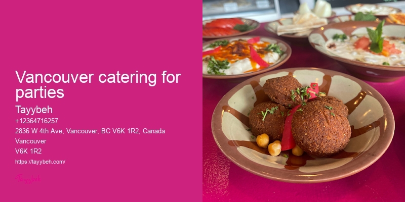 Catering for trade shows Vancouver