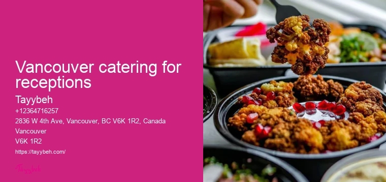 Vancouver catering services