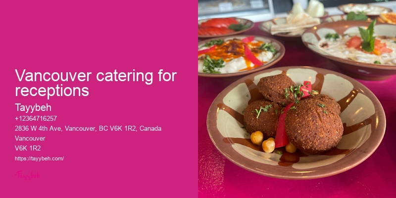 Vancouver catering deals