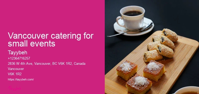 Full-service catering Vancouver