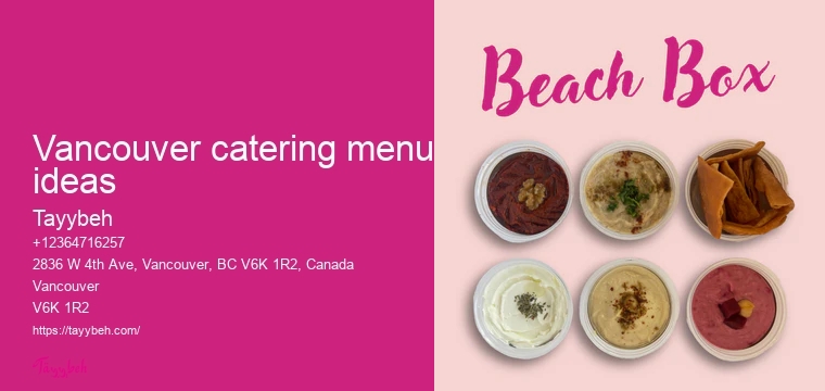 Best catering company Vancouver