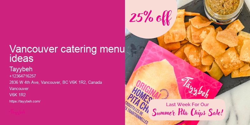 Catering for trade shows Vancouver