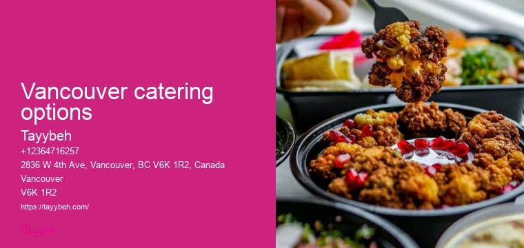 Vancouver Syrian Food Catering Reviews